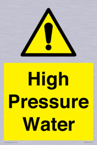 High Pressure Water